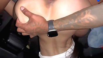 Learning to fuck. Without a condom on the hot neighbor's birthday.