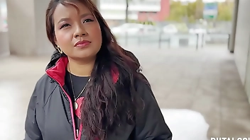 PutaLocura - Gordita colombiana Aneko es pillada por Torbe y traga su lefa