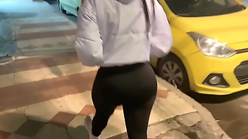 Little slut leaves with a fan that has just met