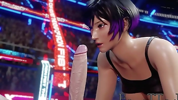 Reina On Stage (Blowjob Animation)