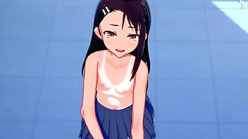 Negatoro jerks you off and gives you a blowjob after school - Nagatoro-san