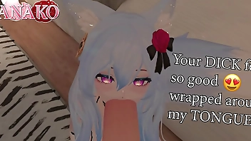 I COSPLAY as Ganyu and BEG you to CUM all over my PRETTY FACE and TONGUE!!!! CATGIRL COWKINI!!!!