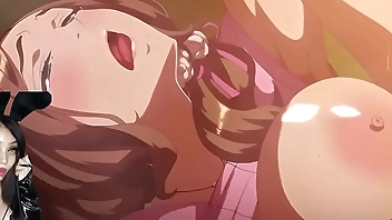 Vagabundo lo eligen para coger a las milfs calientes - Hentai Shikijou Kyoudan Ep. 1