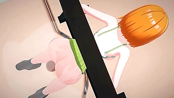 Sex with moaning Yotsuba Nakano - 3D Hentai