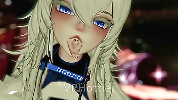Cyber Babe Ready For Space Fuck Lap Dance VRChat ERP