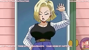 Android 18 hypnotized