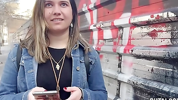 PutaLocura - Torbe seduce por la calle a latina cachonda Ana Bad y se la folla