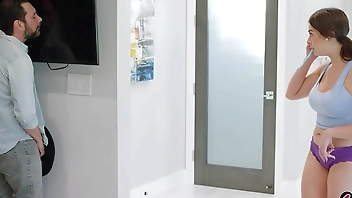 Big tits Asian teen Chloe Surreal gets back at cheating GF with her stepdad