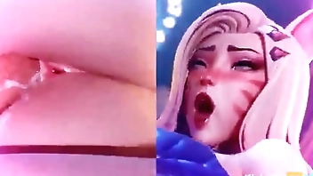 Hentai ahri kda 3d