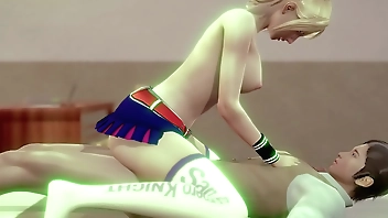 Student pays off debt l 3D hentai SFM anime