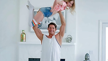 Tiny Stepsis Coco Lovelock Getting Fucked by Her Big Stepbrother