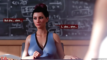 Futa3DX - Mistress Teacher User Her Skills To Fuck Cute Futa Blonde