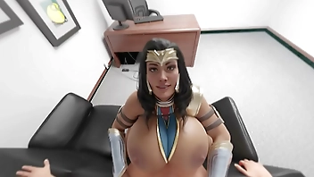 Wonder Woman want anal so much
