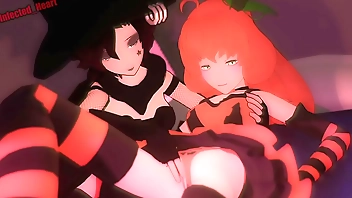 Ruby and Penny Get Distracted Before the Costume Party