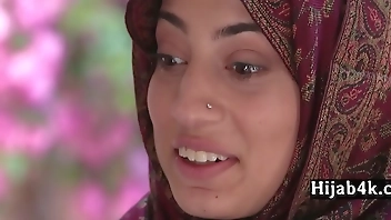 My Muslim Neighbor Was Extremely Forthcoming About Her Love For Huge Black Cocks - Hijab4k