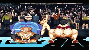 Mugen Girls try to see who cums first