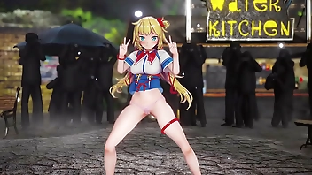 Hololive Aksi Haato Ghostdance mmd