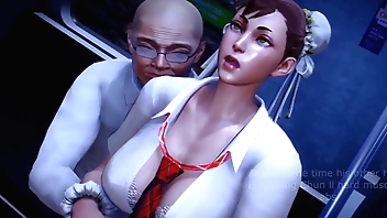 Street fighter-Chun Li ( Part 02) - Hentai 3d 102