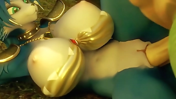 Furry safada dando para um dinossauro