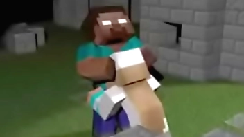 Puta quadrada mamando o Herobrine