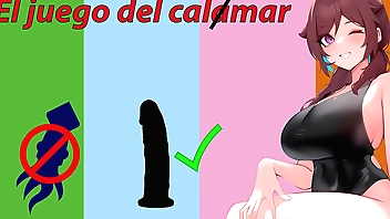 JOI - El juego del calamar. Un reto para masturbarse. Audio español.