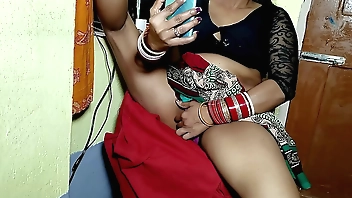 Live Cam Show with Bhabhi's Lover and Then Fuck Hard