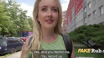 Blonde Thot Offers Me Cash For Helping Her Shoot Porn - Ann Joy, Martin Gunn