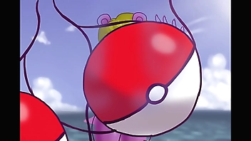 Otter girl getting undressed by accident