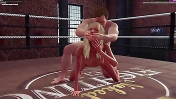 Emelia vs. Ethan (Naked Fighter 3D)
