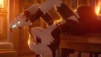 Loona and big wolf - Mysteryboy18