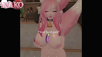 CAT GIRL gets NUDE and SHAKES it all!!!