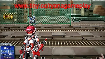 Cute heroines in hentai act with soldiers in rpg hentai new game