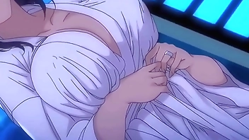 anime sex two milf and one old men