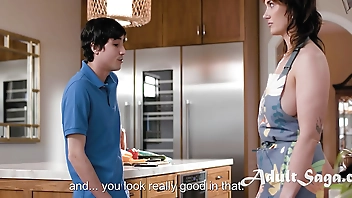 PAWG Stepmom Ass Fucked To Keep Her Secret - Siri Dahl