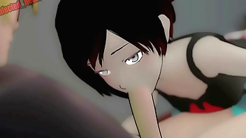 Jaune Takes Ruby's Virginity