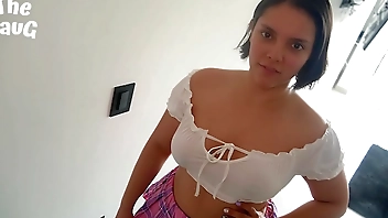 I teach my teenage student to fuck very deliciously