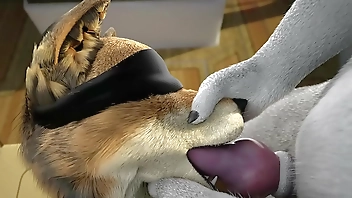 Furry Girl Bondage Blowjob on Boat ISAL 3D