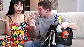 JERKAOKE – Stunning Asian Teen Marica Hase Is All Out Of Cash