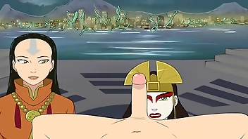 Four Elements Trainer Book 4 Love Part 39 - Kyoshi and Yangsen Blowjob