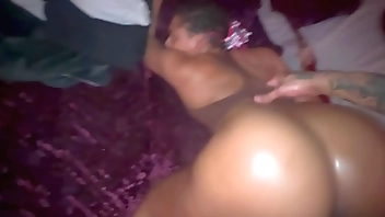 Oiled Up Lightskin Goddess Gets BBC