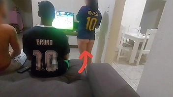 I had sex with my husband's friend because of a bet, I got horny and ended up doing DP with both of them