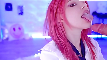 Makima From Chainsaw Man Butt plug Anal Tease & Intense Orgasm