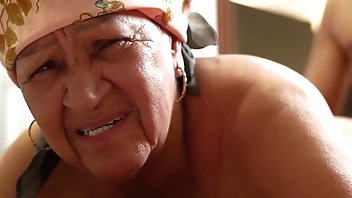 chubby 72 Years old grandma rough anal fucked
