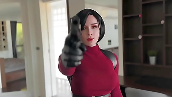 Ada Wong from Resident Evil Couldn'T Resist The Temptation To Suck, Hard Fuck & Swallow Cum - Cosplay POV