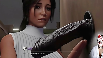 CROFT Adventures - (ep 4) Lara making BBC cum