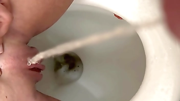 Guy Pee on My Clit and I Hold his Dick when Pee Compilation 4 Videos