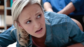 Emma Hix Fucked in Mall's Security Room for Shoplifting - Lyftersex