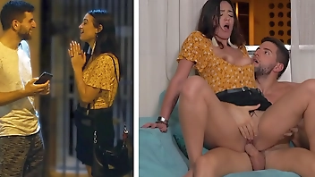 Sexy Brazilian Girl Next Door Struggles To Handle His Big Dick