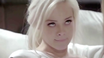 Hot stepdaughter sleeps with her new Foster parents to take care of her but they end up fucking until she swallows the cum from her Foster stepfather's big cock.