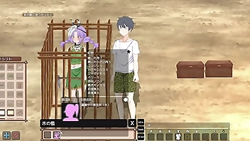 【Mad Island】実況プレイ #2 檻を作り女の子の好感度を上げる、壁尻も目指すサバイバル。